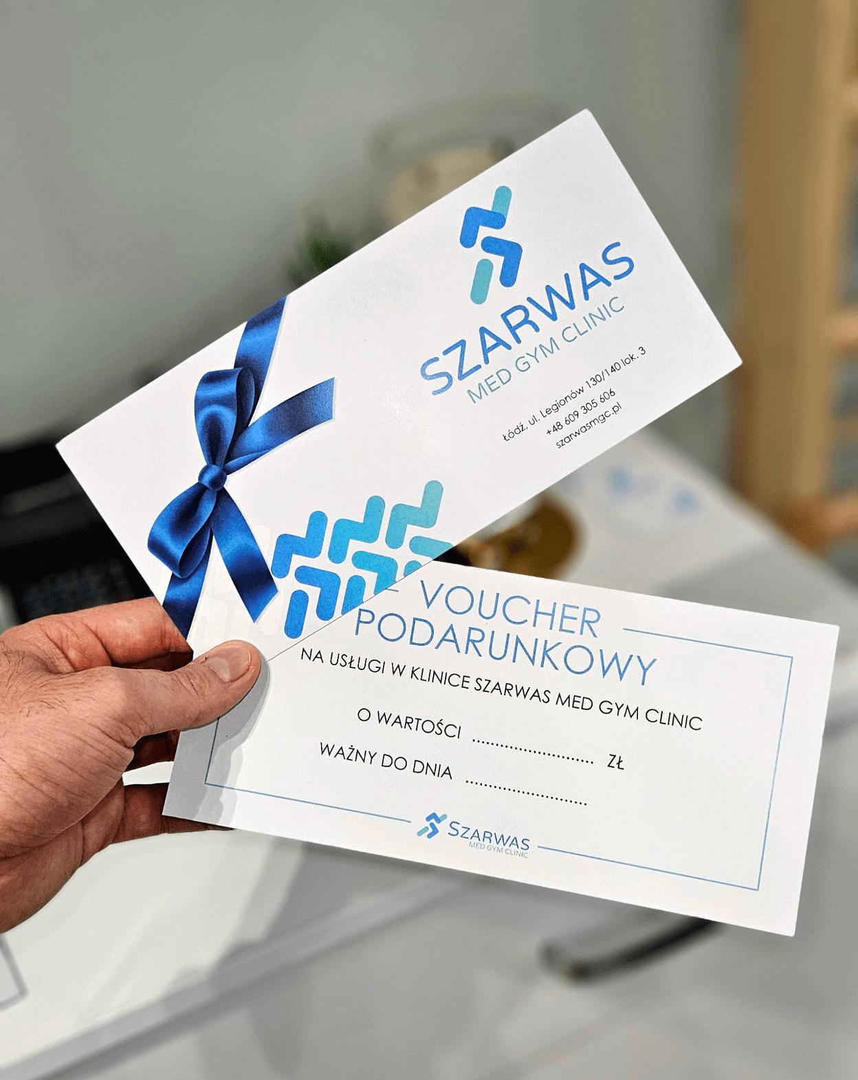 Voucher na Masaż, Fizjoterapię, Trening Medyczny, Rehabilitację